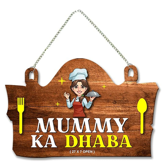 Name plate for kitchan